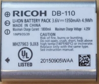 Ricoh DB-110 Lithium-Ionen Akku